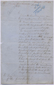Letter, 12 January 1854