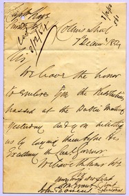 Resolution, 12 August 1854