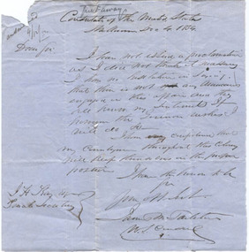 Letter, 12 April 1854