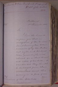 Report, 3 December 1854