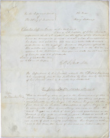 Brief for the Prosecution, 4 December 1854