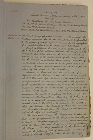 Council Minutes, 12 April 1854