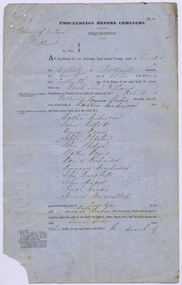 Deposition, 7 October 1854