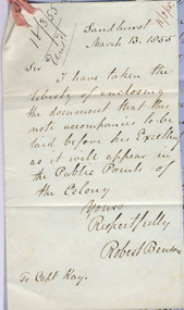 Resolution, 13 March 1855