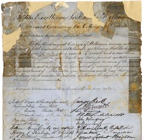 Petition, 1855
