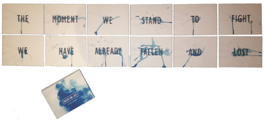 Work on paper, 'Fallen and Lost', by Lara Russell, 2013, 2013