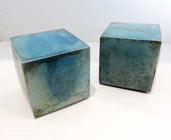 Ceramic - Artwork- Ceramic, (Untitled) Cubes, 1984