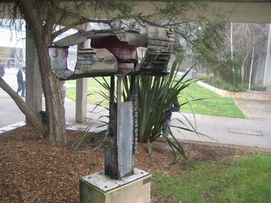 Sculpture - Sculpture - welded Metal, 'Organic Form' by Inge King, c1967