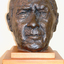 Sculpture of a male head