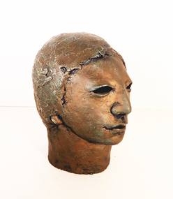 Ceramic - Ceramic - Terracotta, Ian Page, 'Head' by Ian Page, 1978