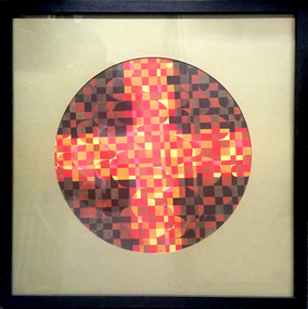 Painting - Gouache, Ian Page, 'Bronze' by Ian Page, 1978 c