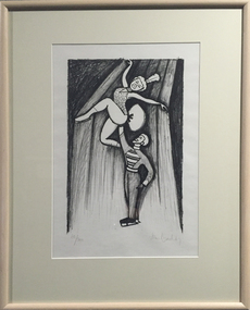 Work on paper - Printmaking - Lithograph, 'Adagio' by John Brack, 1967