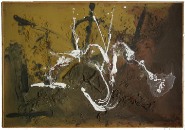 A textural artwork