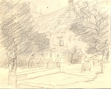 Small landscape drawing