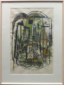 Printmaking - Screenprint, 'Exotic Garden' by Donald Cameron, 1966