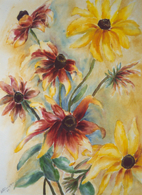 Watercolour, [Flowers], 1983