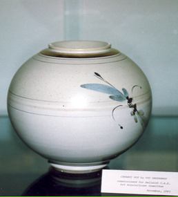 Ceramic, Vic Greenaway, Spherical Form by Victor Greenaway, 1983