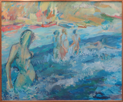 Sea bathers