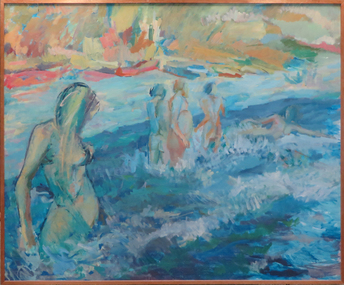 Sea bathers