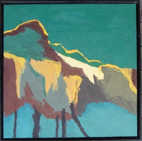 Acrylic on Canvas, Janousek, Ivana, Untitled