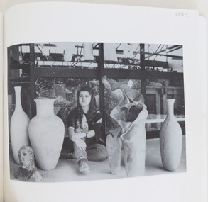 Ceramic - Artwork - Ceramic, (Untitled) Ceramic Puppet by Kari Hoskin, 1992
