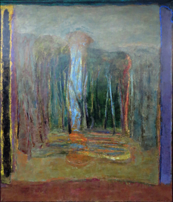 Painting - Artwork, Wright, Doug, 'The Seasons - Mt Helen' by Doug Wright, 1993