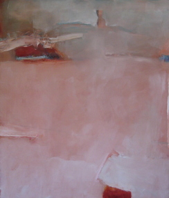 Painting, Alan Bates, 'Pink Landscape' by Alan Bates, 1994