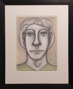 Drawing - Artwork, Heng, Euan, Head I (Male) by Euan Heng, 1997