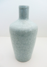 Bottle with Fish Scale Glaze by Barry Wemyss