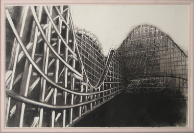 framed monoprint
