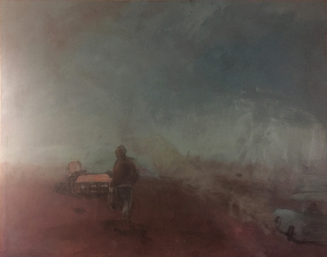 Painting - Collage, 'Transposition' by Jennifer Hargrave, 1998