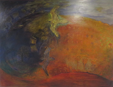 Painting, 'From Day into Night' by Rosalind Lawson, 1998