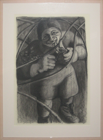 Drawing, Julie Heron, 'Beauty, quietly determined, picked up the Secateurs' by Julie Heron, 1998