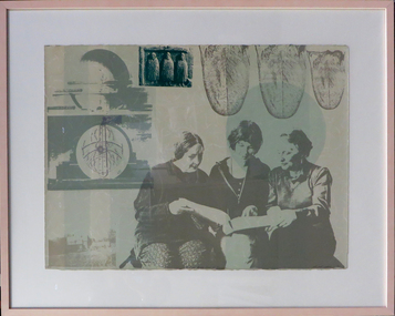 Artwork, Mary Modeen, 'Three Wise Women: The Source of Knowledge' by Mary Modeen, 1995, 1995