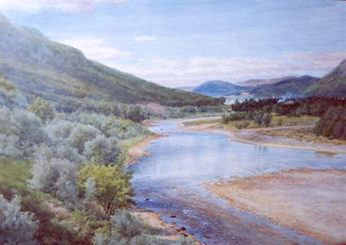 A creek in Scotland