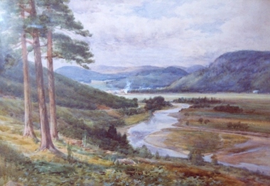 Painting - Watercolour, Mitchell, John, [Scottish Scene] by John Mitchell