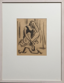 Seated woman