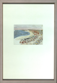 Watercolour, Neville Bunning, '[The Beach]' by Neville Bunning