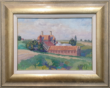 Building in a landscape