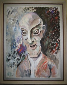 Oil on masonite, [Portrait] by Neville Bunning