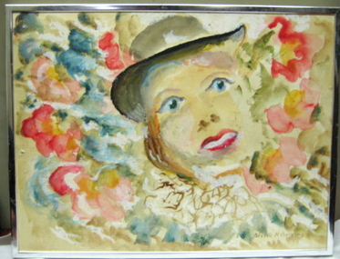 Painting - Artwork, [Portrait] by Neville Bunning