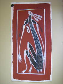 Painting - Acrylic on canvas, Blitner, Eddie, 'Mimi Spirit' by Eddie Blitner