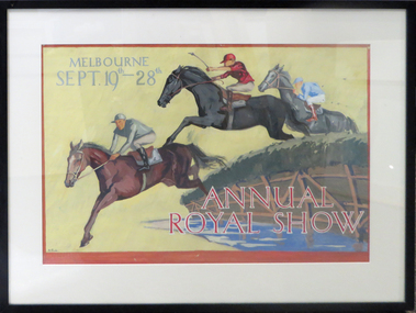 Painting - Gouache, 'Annual Royal Show' by Nornie Gude, c1935