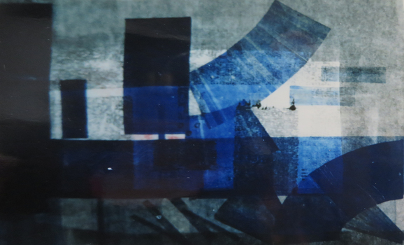 Abstract monoprint