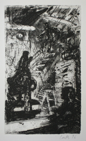 Painting - Printmaking - Etching, 'The Studio' by Maryanne Coutts, 1996, 1996