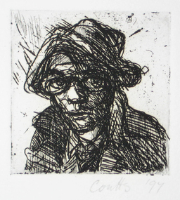Printmaking - Etching, 'As a Detective' by Maryanne Coutts, 1997, 1997