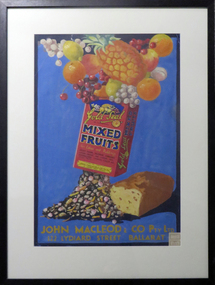 Painting - poster, 'Gold Seal Mixed Fruits' by Betty Brown, c1935