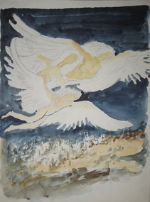 Watercolour, Three Angels