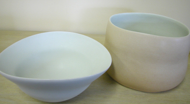 Ceramic vessells by Neville French