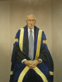 Painting - Artwork - Painting, 'Professor Emeritus David Caro' by Rick Amor, 2000